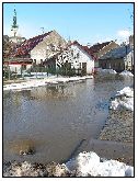 2006, jarní voda na Dolním městě, foto Jan Prchal