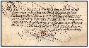 1652, z Vídně adresovaný majiteli Polné Ferdinandovi z Ditrichštejna