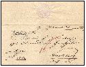 1828, z Polné do Mikulova přes Něm. Brod s pečetí vrchnosti