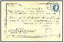 1878, frankovaný recepis