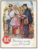 1942, poštovní knížka