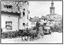 1957, poslední koňská jízda polenské pošty 28. září