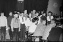 okolo r. 1960, polensší pionýři, zpívá Jiří Pešák