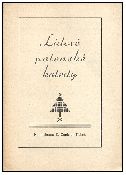 1926, zpěvníček