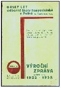 1932, výroční zpráva