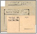 po r. 1930, firemní obálky a dopisnice