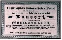 1863, oznámení v novinách