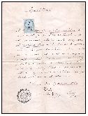 1865, vysvědčení