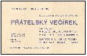 1934, pozvánka TJ Orel
