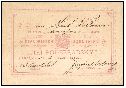 1902, členský lístek