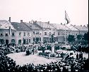 1928, odhalení pomníku padlým
