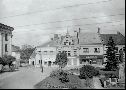 po r. 1960, severozápadní část Husova náměstí