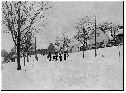 1910, sáňkování na Zápeklí