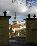 z prvního zámeckého nádvoří, foto Jan Prchal