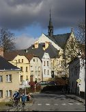 domy na Sezimově náměstí, foto Jan Prchal