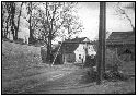 1945, duben, zátarasy u hřbitova