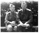 1945, květen, sovětští vojáci v Polné