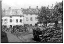 po r. 1960, palivové dřevo na Karlově (židovském) náměstí